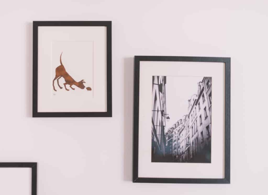 Wall decoration ideas, Frames with Artwork